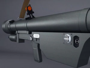 sa7 grail rocket launcher 3D Model