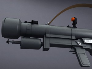 sa7 grail rocket launcher 3D 模型