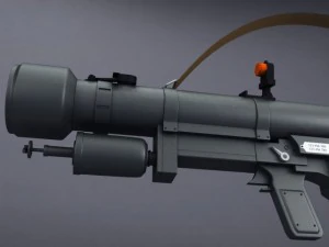 sa7 grail rocket launcher 3D Model
