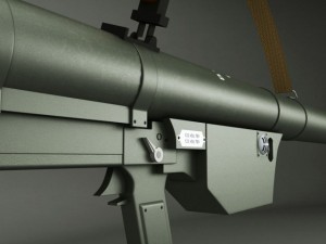 sa7 grail rocket launcher 3D 模型