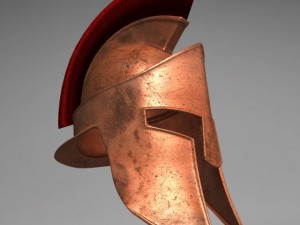 spartan helmet 3Dモデル