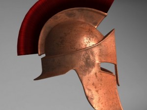spartan helmet 3Dモデル