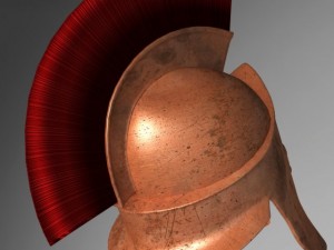 spartan helmet 3Dモデル