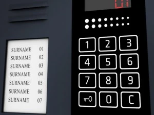 intercom 3D Model