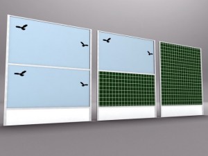 checker noise barrier 3D Model