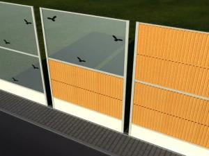 शोर अवरोध 3D मॉडल