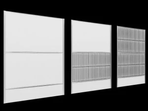 noise barrier 3D Model