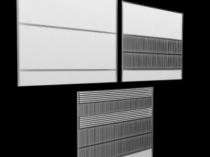 noise barrier big 3Dモデル