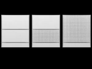 noise barrier set 3D Model