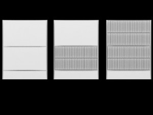 noise barrier set 3D 模型