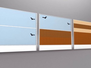 noise barrier set 3D 模型