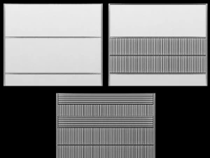 noise barrier set 3D Model