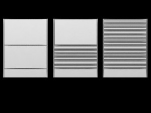 noise barrier set 3D 模型