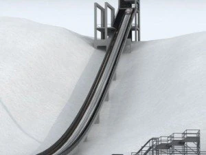 Ski jumping hill high detail 3D Model