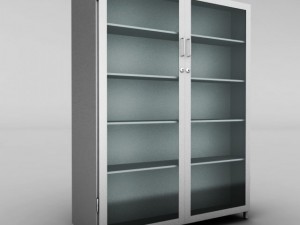 metal cabinet Modèle 3D