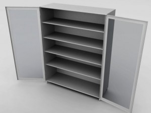 metal cabinet Modello 3D