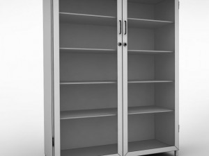 metal cabinet Modello 3D