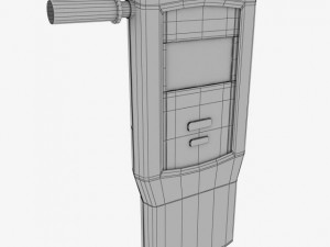 alcohol breathalyser Modelo 3D