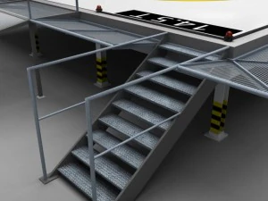 piazza dell'eliporto Modello 3D