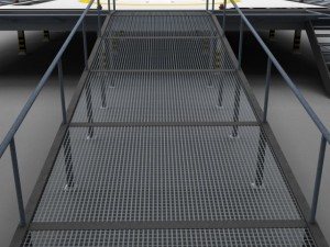 helipad square Modelo 3D