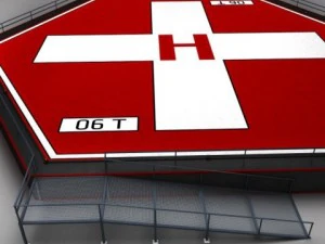 helipad pack 3D Model