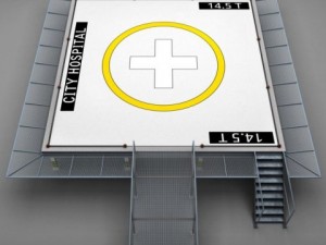 helipad pack 3D 모델