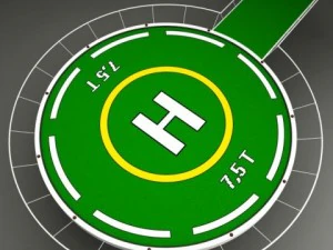 helipad pack 3D Model
