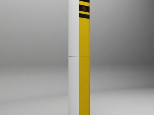 speed camera radar 3D Model