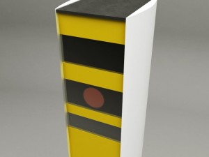 speed camera radar 3D Model