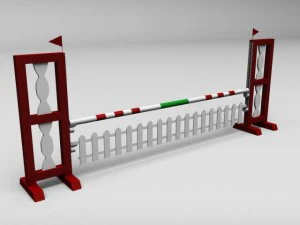 马跳障碍02 3D 模型