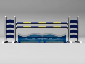 horse jump obstacle pack 3D Model