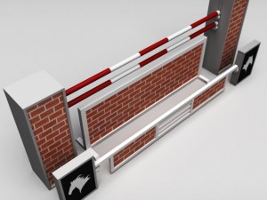 horse jump obstacle pack 3D Model