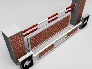 horse jump obstacle pack 3D Model