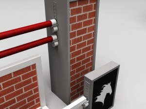horse jump obstacle pack 3D Model