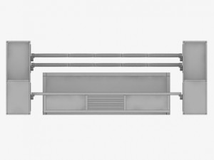 horse jump obstacle pack 3D Model