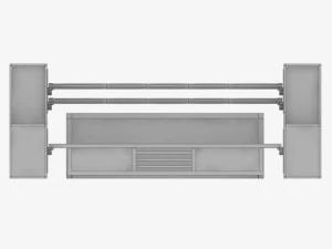 horse jump obstacle pack 3D Model
