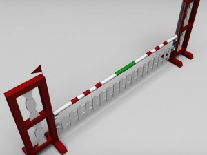 horse jump obstacle pack 3D Model