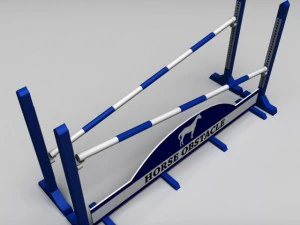 horse jump obstacle pack 3D Model