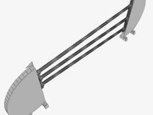horse jump obstacle full pack 3D Model