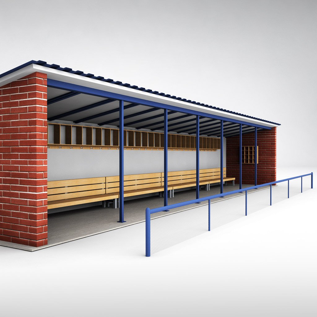Baseball Stadium Dugout Bench 3d Model In Sports Equipment 3dexport