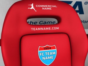 stadium seating reserve bench Modelo 3D