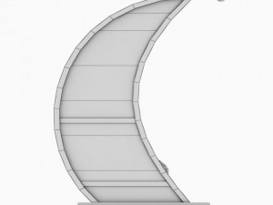 stadium seating reserve bench Modelo 3D