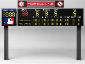 baseball scoreboard small 3D Model