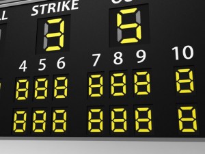 baseball scoreboard small 3D Model
