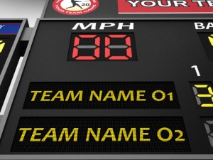 baseball scoreboard small 3D Model
