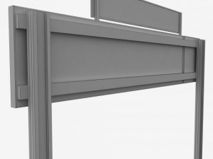 baseball scoreboard small 3D Model