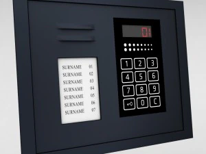 intercom pack 3D Model