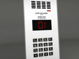 intercom pack 3D Model