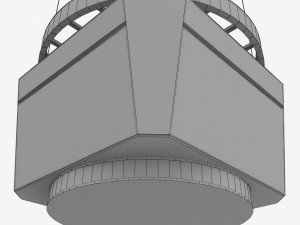 jumbotron scoreboard octagon 3D Model