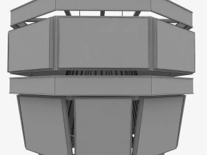 jumbotron scoreboard double 3D Model